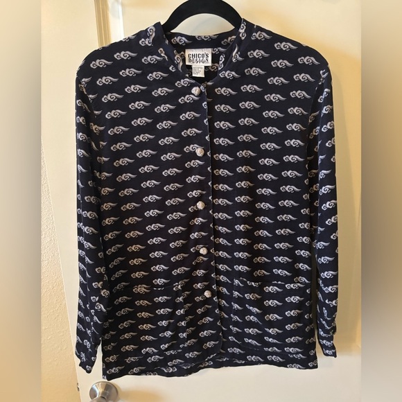 Chico's Other - Chico's VINTAGE 1990’s Button Up - Unique, Cotton, RARE, Retired, Retro